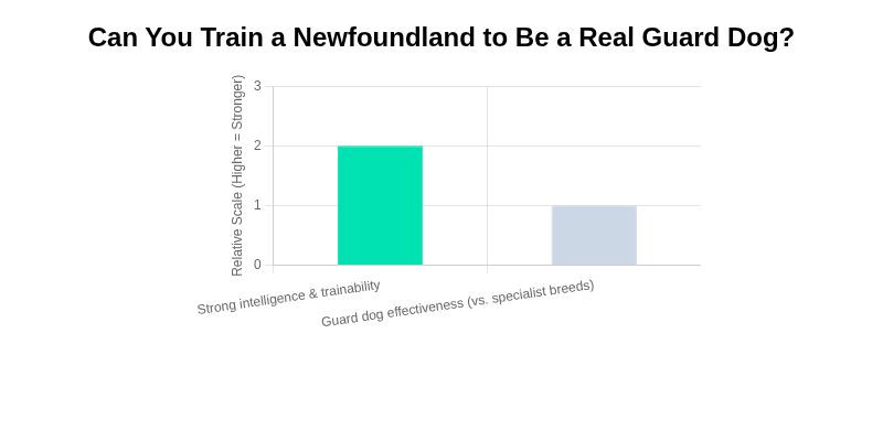 Can You Train a Newfoundland to Be a Real Guard Dog?