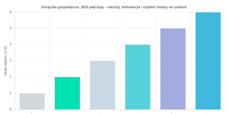 Gorączka gospodarcza: 2025 pod lupą – rekordy, turbulencje i szybkie zmiany na rynkach
